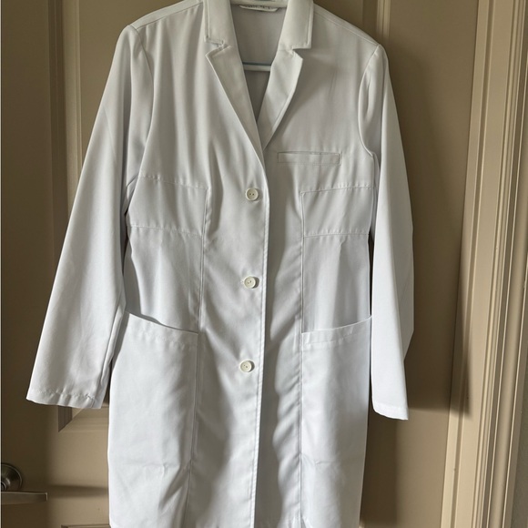 Medelita Women's Vandi 34 1/2" Lab Coat size Small - Picture 7 of 8